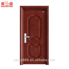 China fornecedores porta de metal projeta portas de entrada de aço construção de posição de máquinas de acabamento produzido dobradiça porta